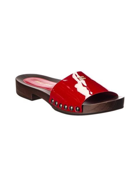 Miu Miu Miu Miu Patent Sandal
