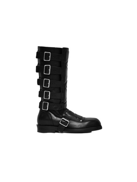Ann Demeulemeester Ann Demeulemeester Jace Biker Belted Boots