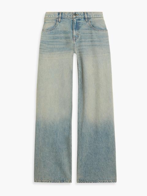 SLVRLAKE Mica low-rise wide-leg jeans