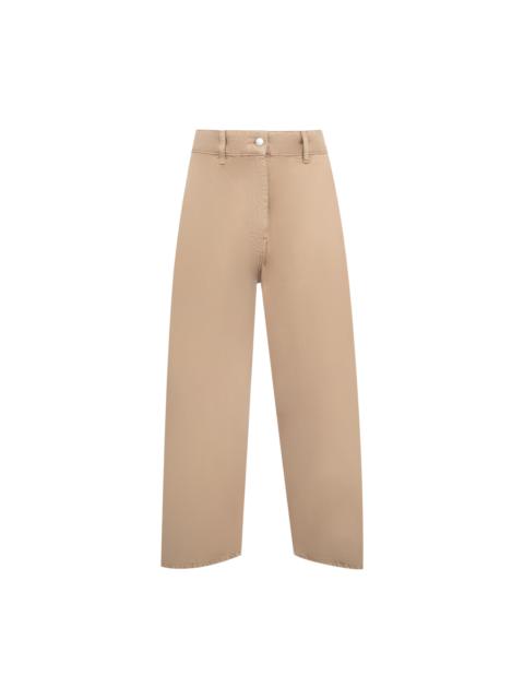 Studio Nicholson CHALCO WIDE CROP DENIM PANT