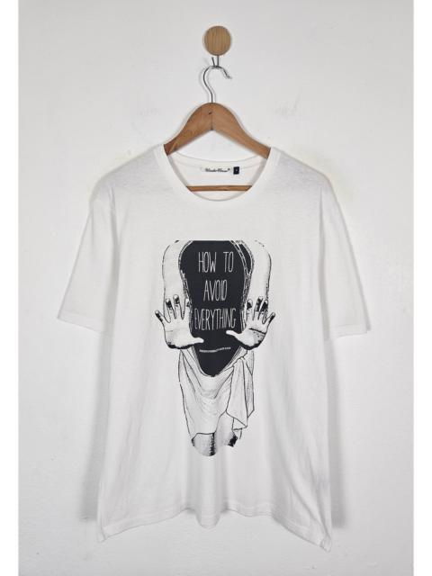 UNDERCOVER Undercover How To Avoid Everything tee shirt