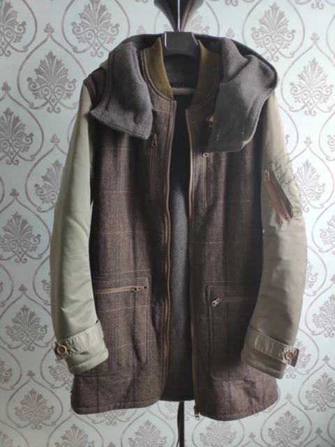 Other Designers Share Spirit Homme - Wool, nylon and fleece parka.Like Undercover or Visvim
