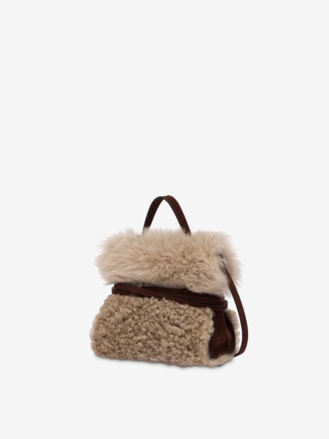 Moschino MOSCHINO TIE ME SMALL HANDBAG