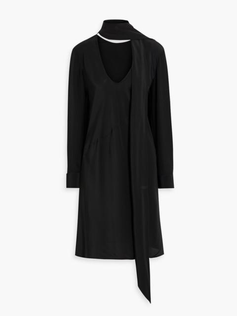 Helmut Lang Silk crepe de chine dress