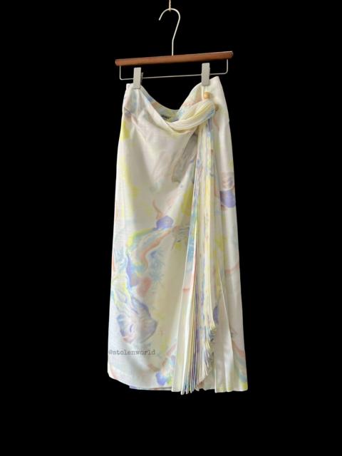 BAO BAO ISSEY MIYAKE Issey Miyake 06SS Runway Oil Paint Pleated Skirt