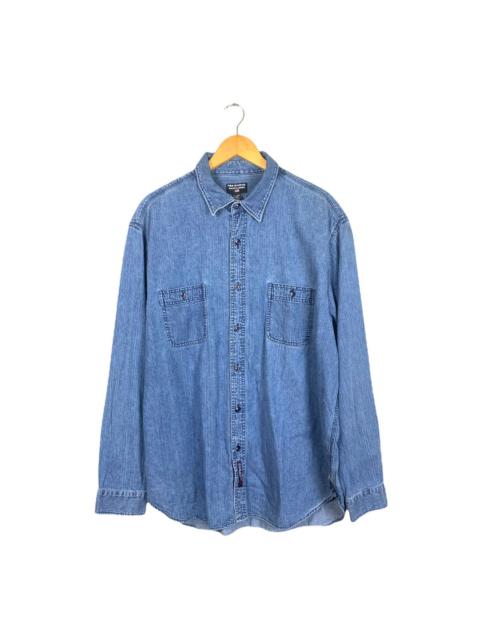Other Designers Polo Ralph Lauren - Vtg Polo Jeans Ralph Lauren Denim Shirt