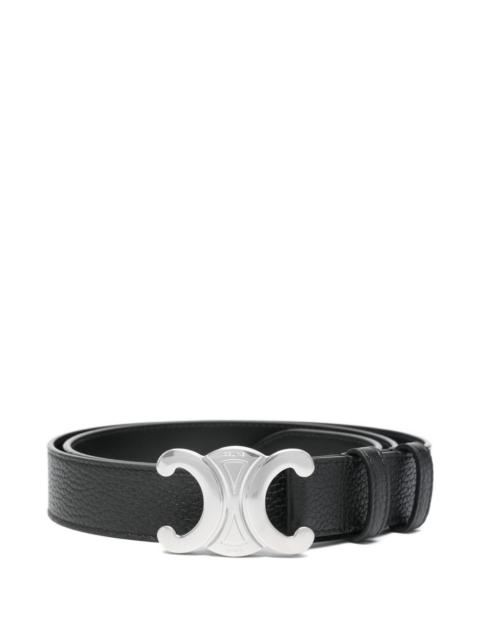 CELINE Celine Men Triomphe Large Leather Belt