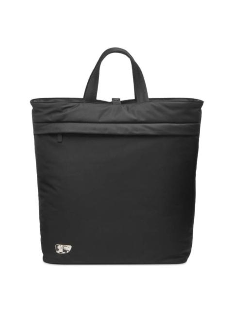 Burberry Burberry Shield Field Woven-Blend Tote Bag