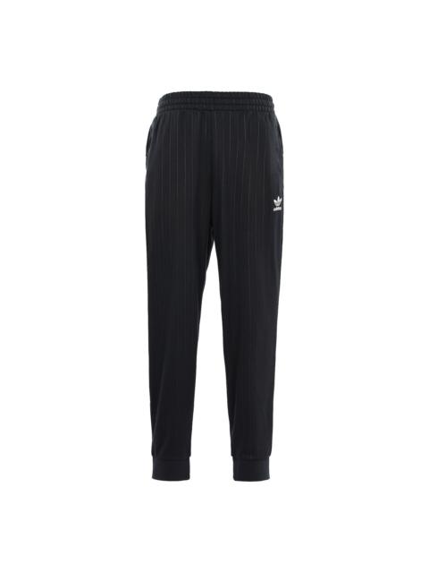 adidas adidas originals Pinstripe Track Pants For Men Carbon DU0981