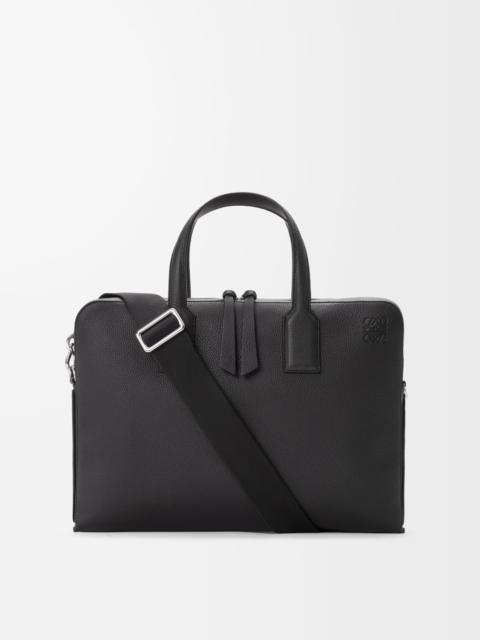 Loewe Goya thin briefcase in soft grained calfskin