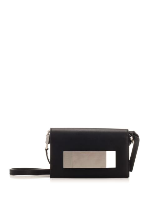 Rick Owens Leather Clutch Clutches Black