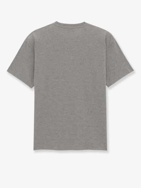 SAINT LAURENT Saint Laurent Recycled Material T-Shirt Grey Men