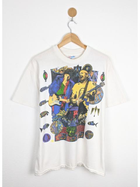 Other Designers Band Tees - Vintage Bob Dylan Santana Tour 1993 shirt