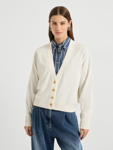 Brunello Cucinelli Cashmere cardigan with monili
