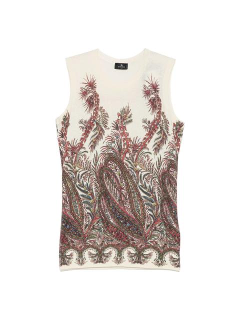 Etro Etro Neutrals Tops - Vests & Tank Tops Women