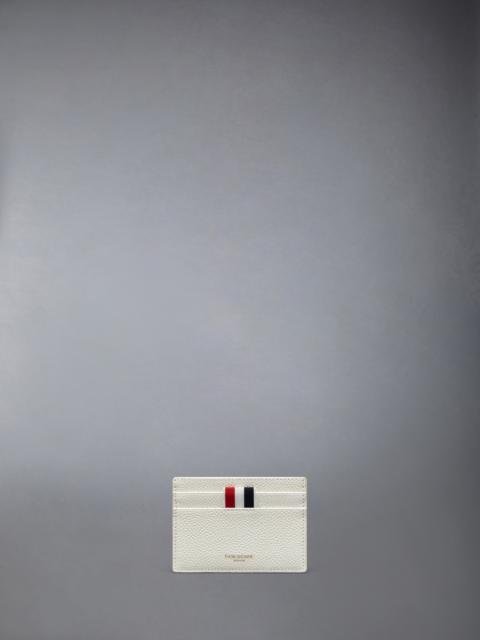 Thom Browne PEBBLE GRAIN HECTOR SINGLE CARD HOLDER