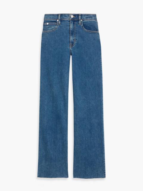 SLVRLAKE Grace high-rise wide-leg jeans