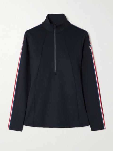 Fusalp Stellia Ii Grosgrain-trimmed Stretch-jersey Base Layer