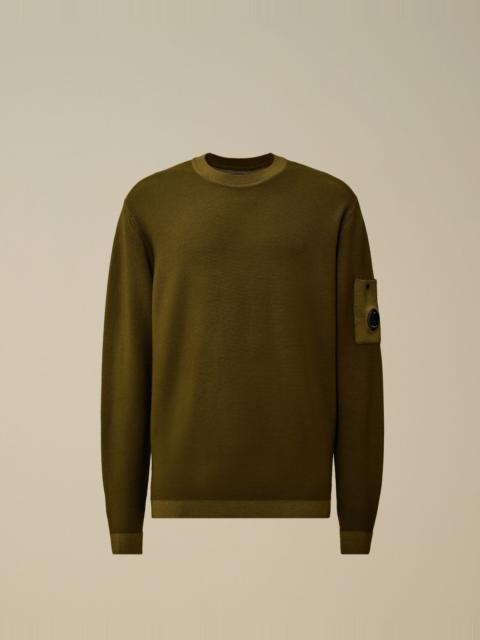 C.P. Company Merino Wool Crewneck Lens Sweater