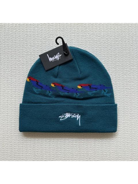Stüssy Stussy Parrot Cuff Beanie Hat / Teal