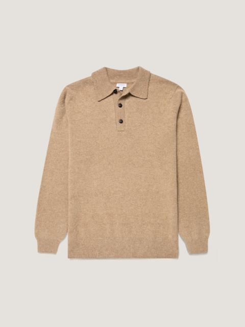 Sunspel Lambswool Polo Shirt