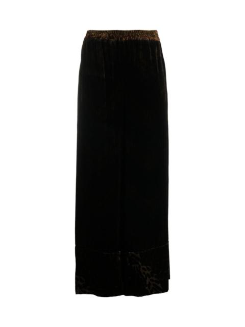 Pierre-Louis Mascia Silk printed trousers