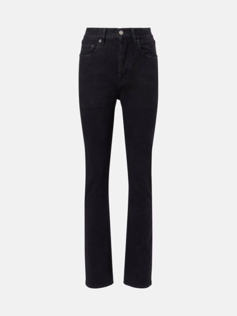 SAINT LAURENT 90s high-rise flared jeans