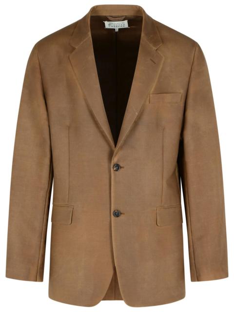Maison Margiela Maison Margiela Mohair Wool Blazer Brown Men