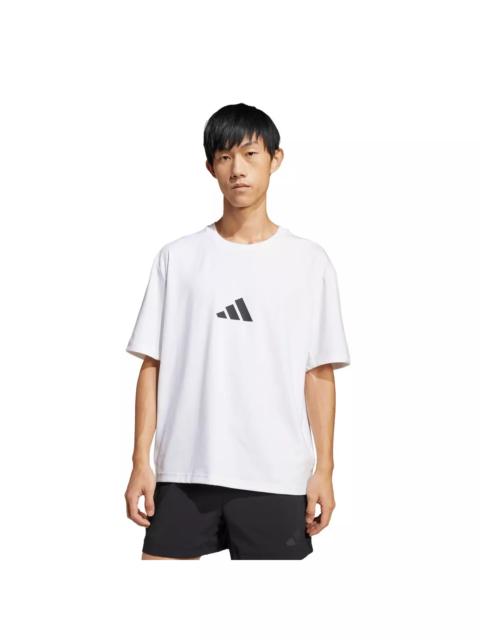 adidas Men's Z.N.E. Loose-Fit T-Shirt -White