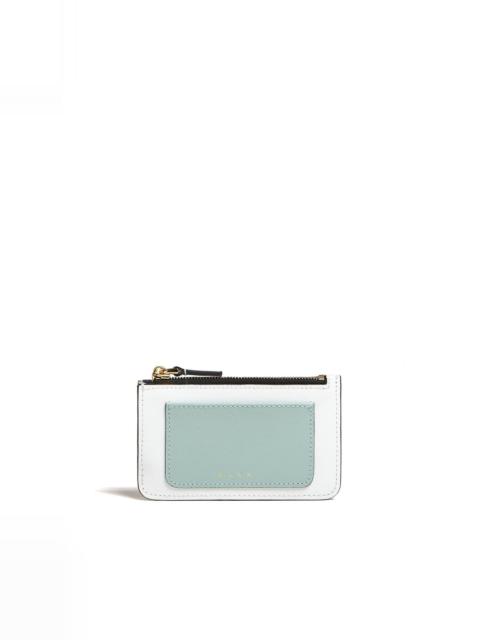 Marni embossed-logo cardholder wallet