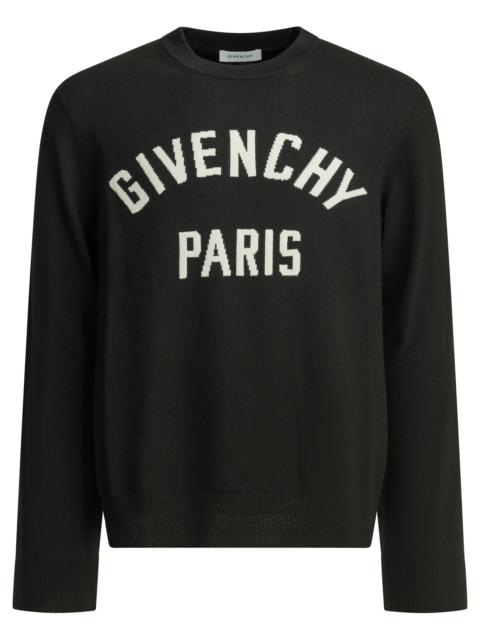 Givenchy Givenchy Couture Seam Crew-neck Sweater Black