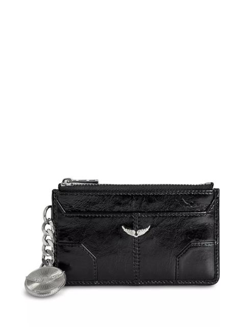 Zadig & Voltaire Sunny Leather Card Case