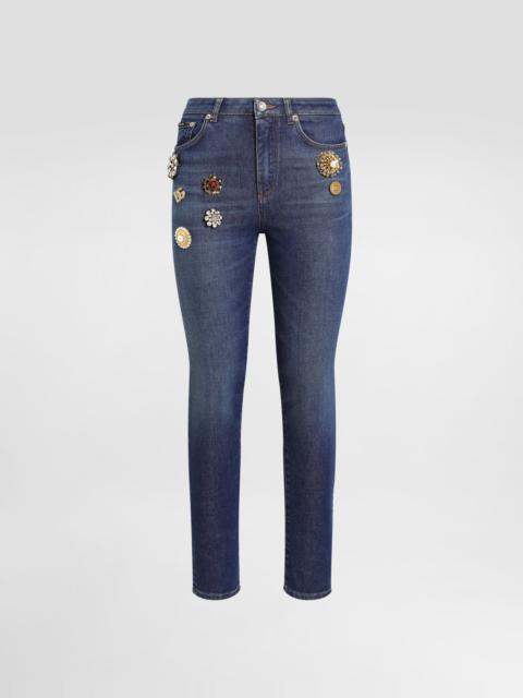 ■Saint Laurent■ Low Rise Straight Fit Denim Pants Sicily B Saint Laurent Low-rise Straight Leg Jeans | italist, ALWAYS
