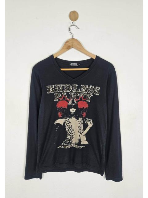 Hysteric Glamour Hysteric Glamour Endless Party shirt