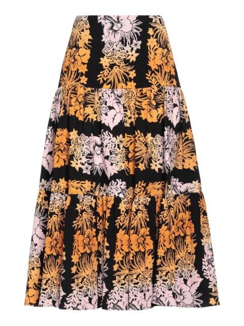 Sandro Black Women's Midi Skirt