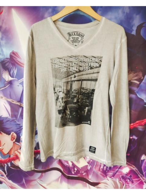 Hysteric Glamour Y2K Buckaroo Graphic V-Neck Longsleeve