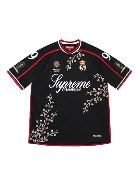 Supreme floral soccer T-shirt
