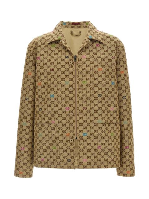 GUCCI Multicolor fil coupe jacket