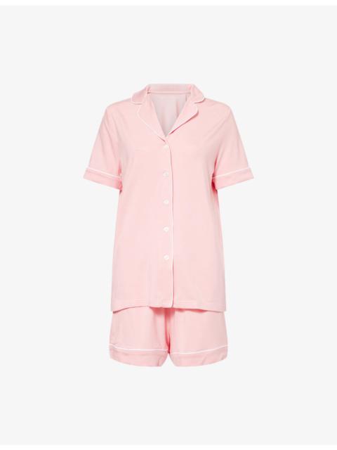 Derek Rose Lara Relaxed-Fit Jersey Shorts Pyjama Set