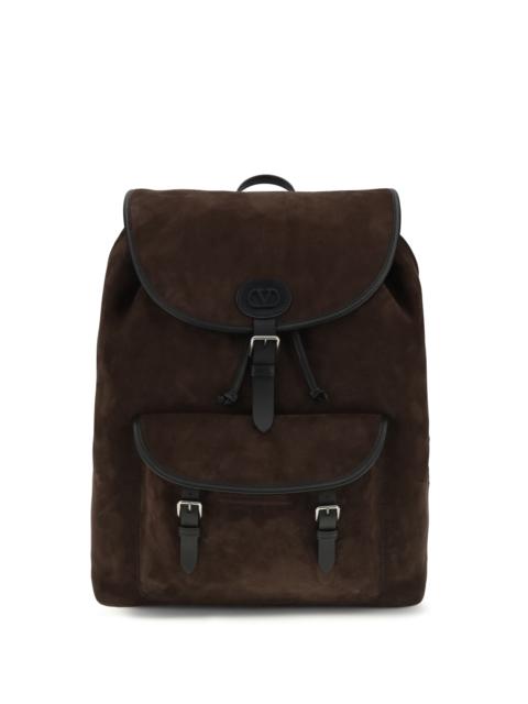 Valentino Valentino Garavani Antibes Backpack In Suede