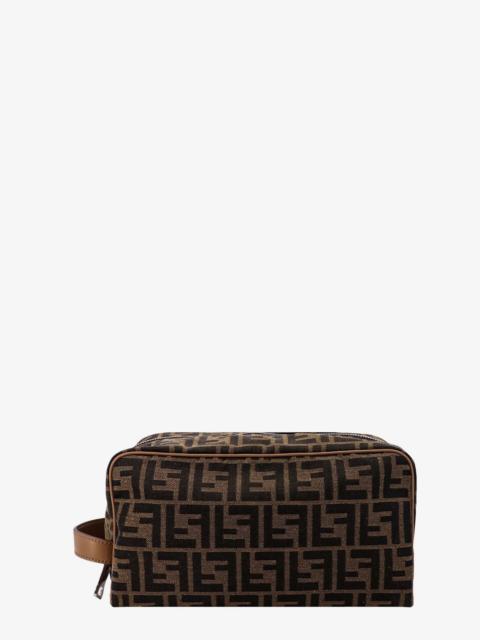 FENDI Fendi Ff Jacquard Fabric Medium Beauty Case