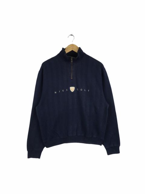 Nike VINTAGE NIKE GOLF BIG LOGO HALF ZIPPER SWEATSHIRT PULLOVER