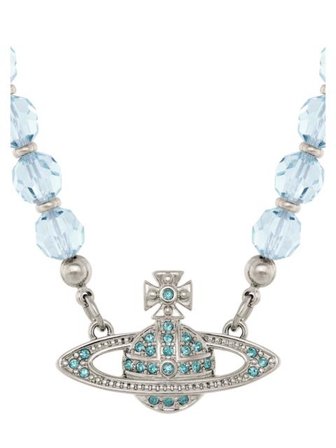 Vivienne Westwood Vivienne Westwood Messaline Beaded orb Choker Necklace