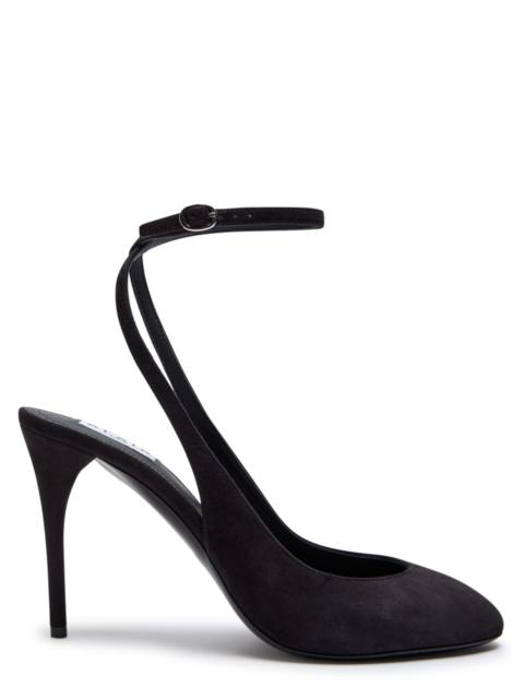 Alaïa Alaïa Decollete 90 Suede Slingback Pumps