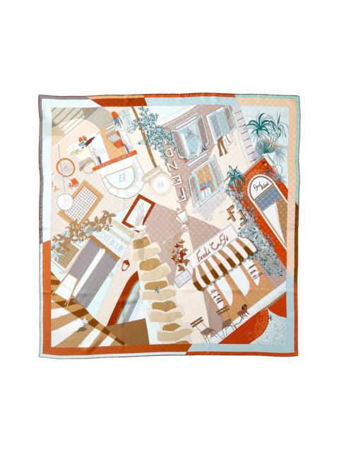 FENDI FENDI Foulard Silk Scarf