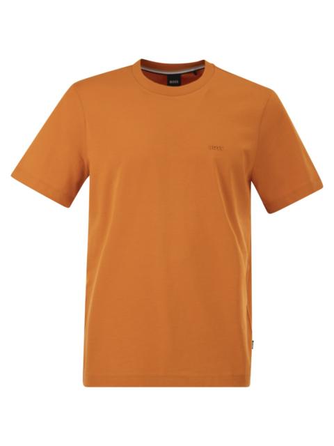 BOSS Boss Men Cotton Jersey T-Shirt With Logo