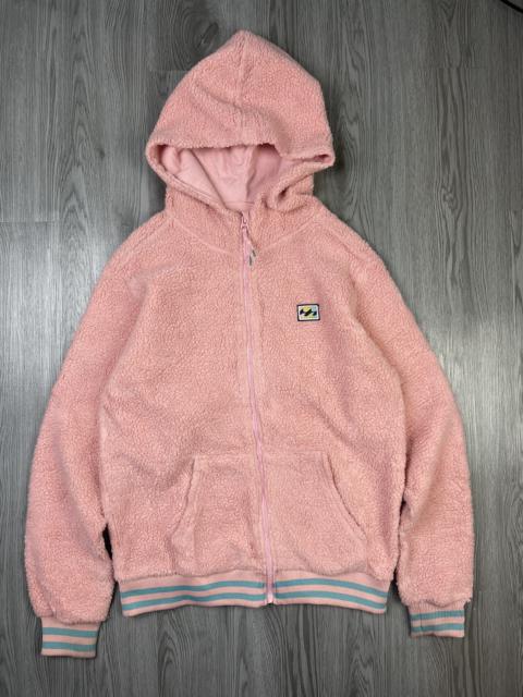 Other Designers Billabong - Billabong Light Pink Sherpa Fleece Street hoodies
