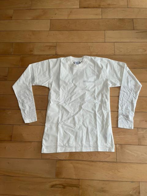 VETEMENTS NWT - Vetements X Hanes double layer Security T-shirt