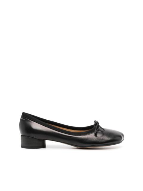 MM6 Maison Margiela anatomical ballerina shoes