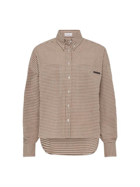 checked shirt